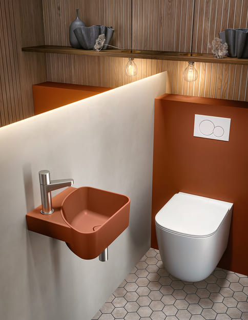 <b>Orion</b> | Cloakroom basin – Special colours