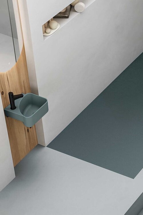 <b>Orion</b> | Cloakroom basin – Colours on demand