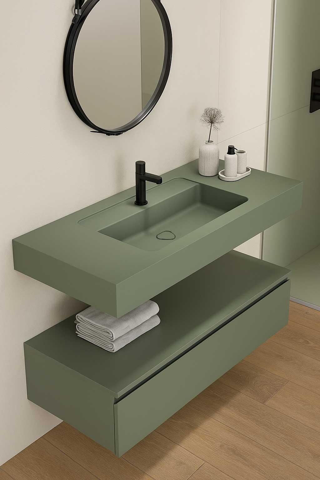 <b>Orion</b> | Counter basin – Colours on demand